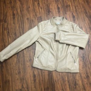 Ladies leather jacket